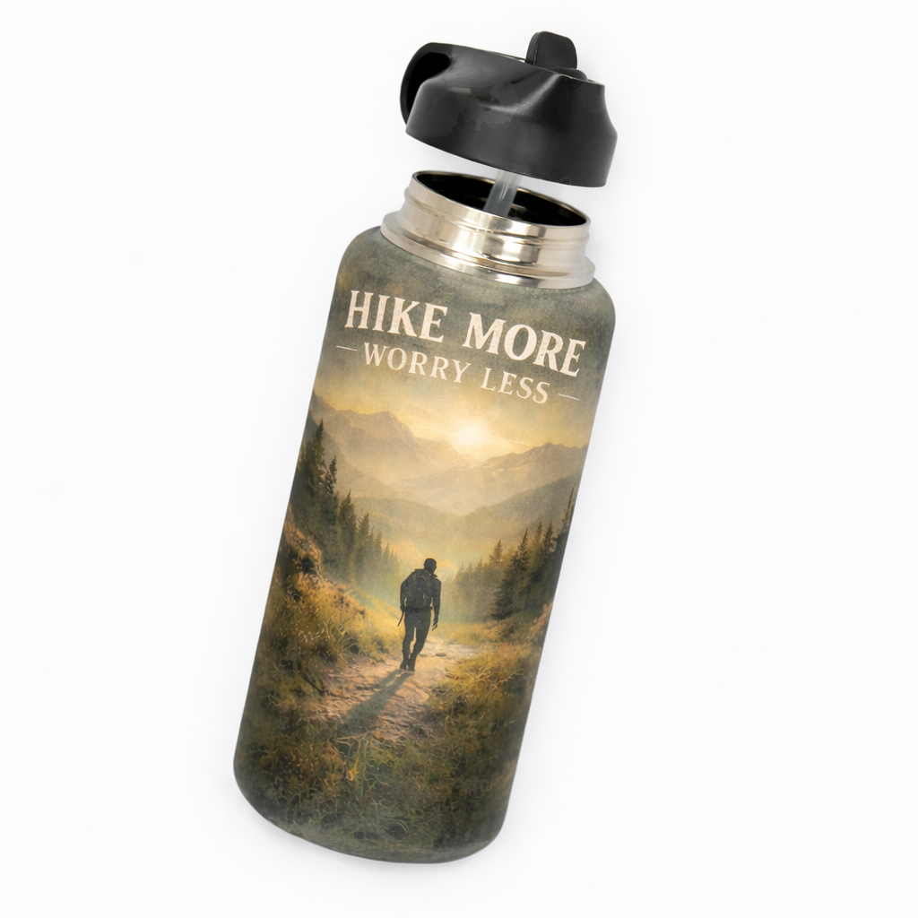 Hike More Worry Less Cup
