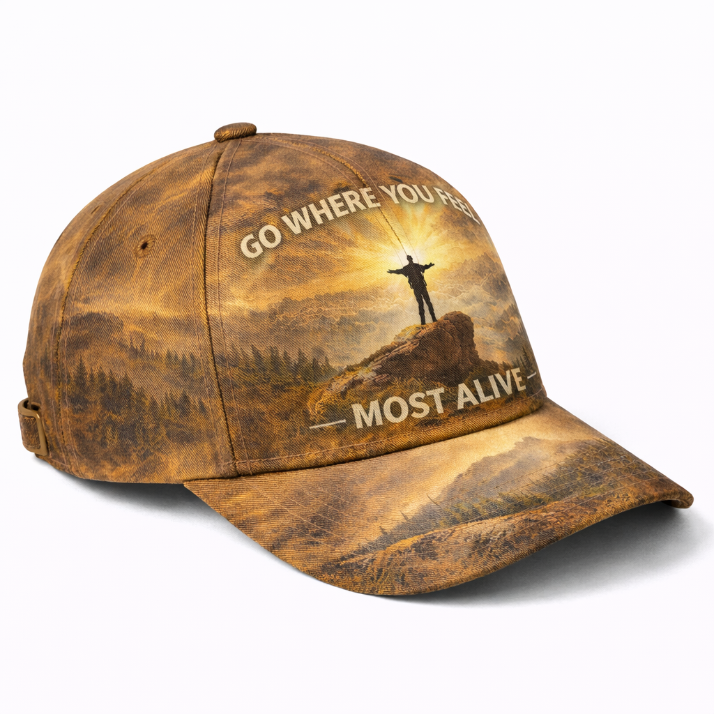 Go Where You Feel Most Alive Cap