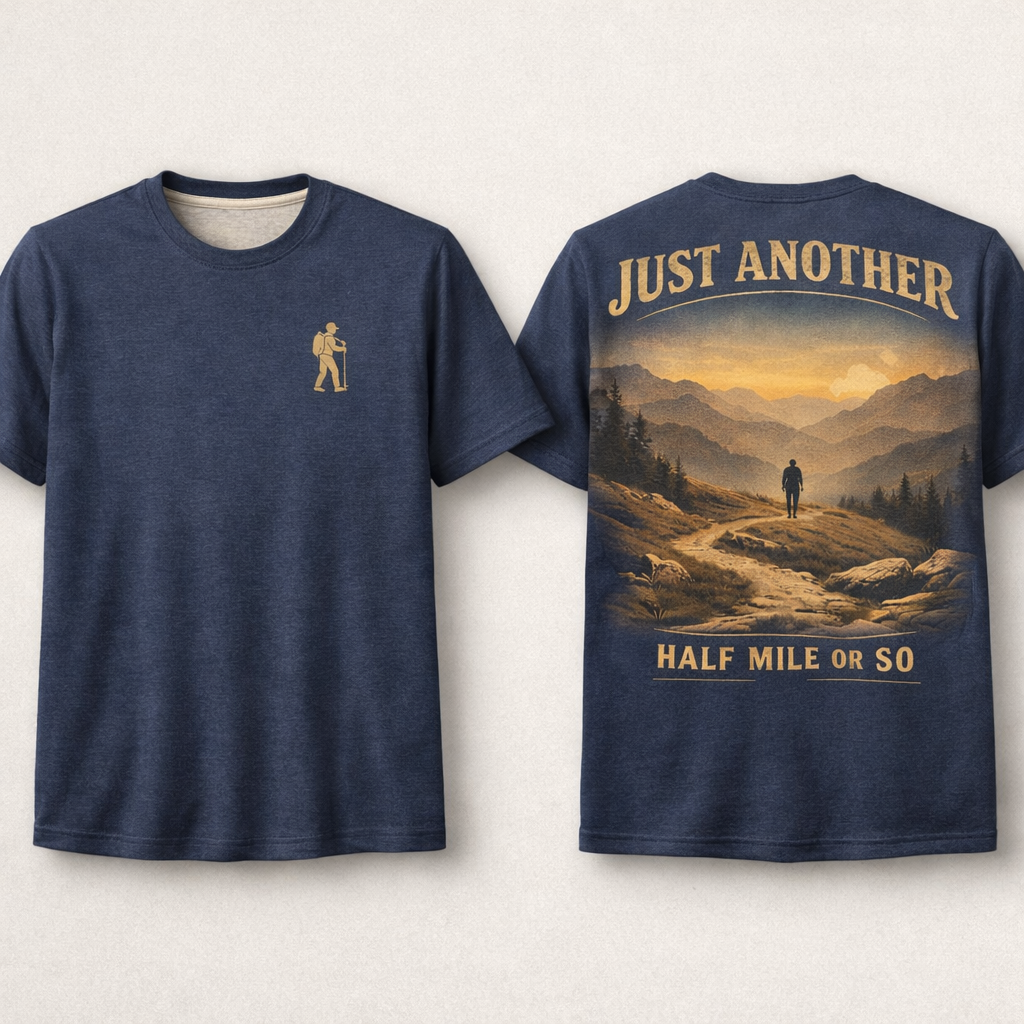 Just Another Half Mile Or So – Funny Hiking T-Shirt