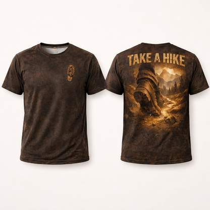 Take A Hike – Outdoor Adventure Hiking T-Shirt