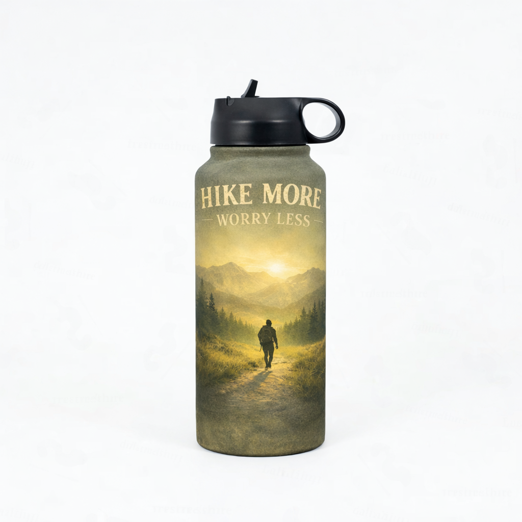 Hike More Worry Less Cup