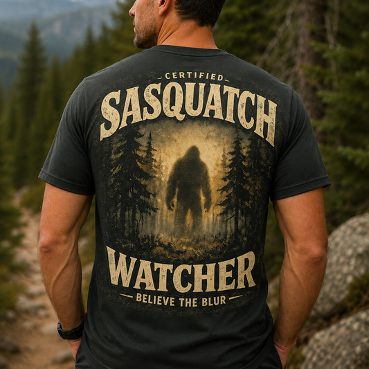 Certified Sasquatch Watcher T-Shirt