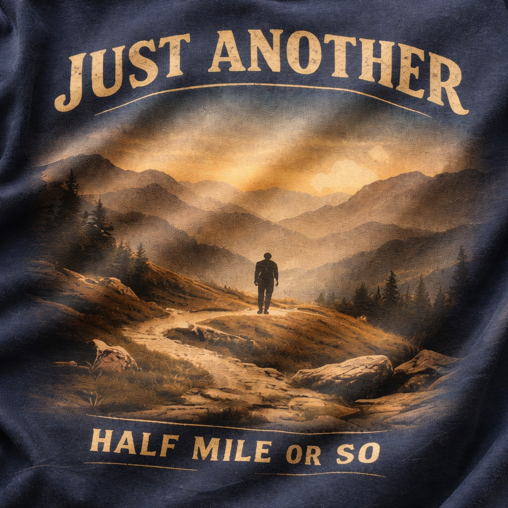 Just Another Half Mile Or So – Funny Hiking T-Shirt