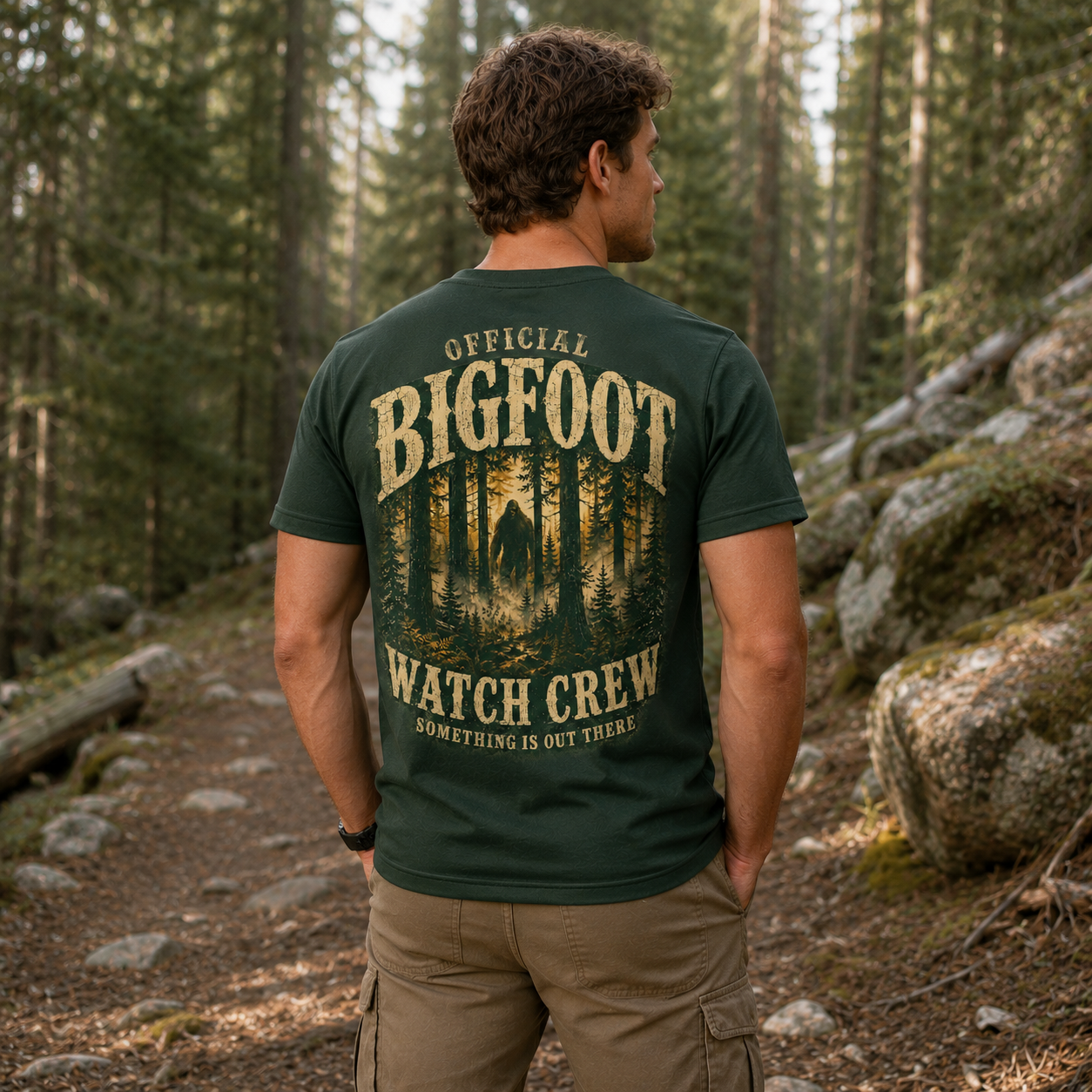 Official Bigfoot Watch Crew T-Shirt