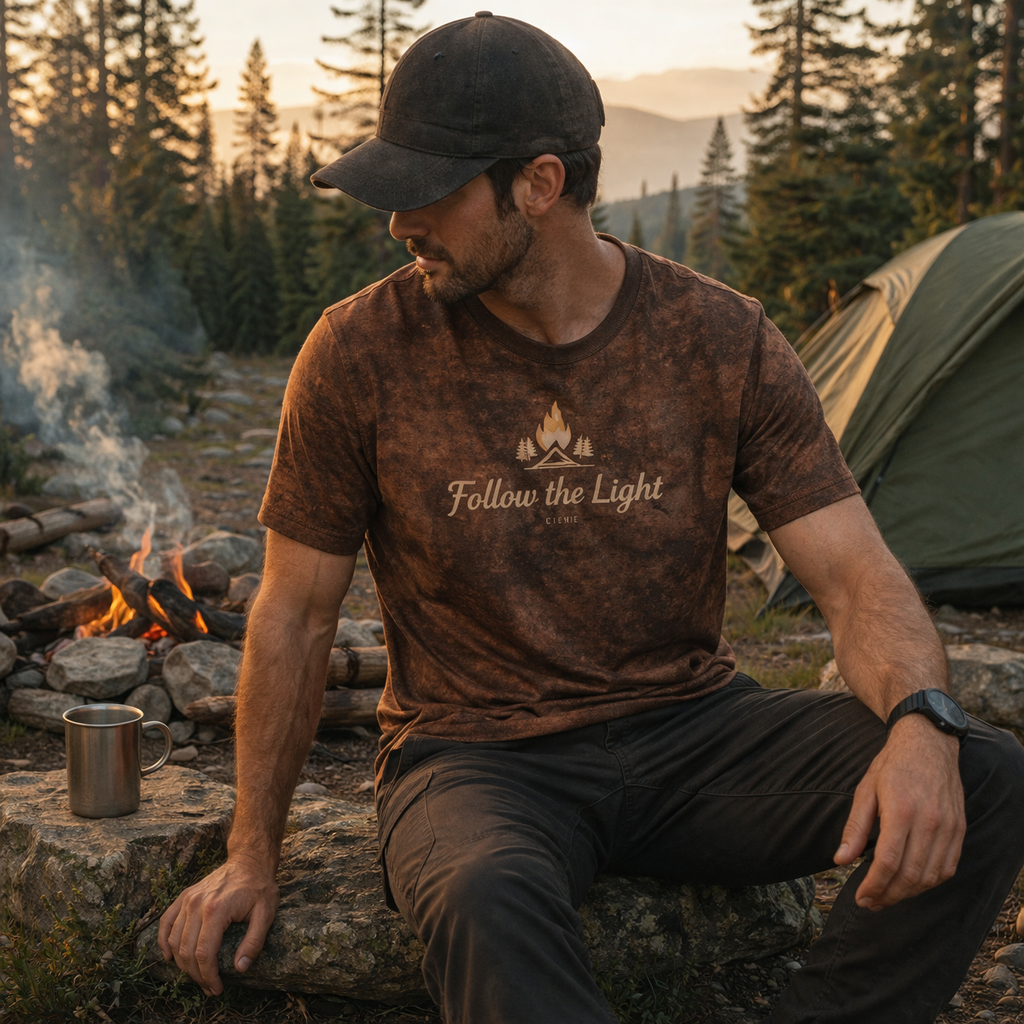 The Campfire Is Calling – Outdoor Camping T-Shirt