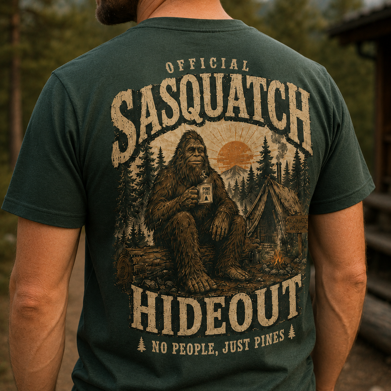 Official Sasquatch Hideout T-Shirt