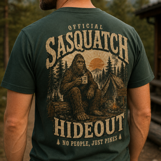 Official Sasquatch Hideout T-Shirt