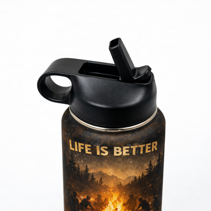 Life Is Better Around The Campfire Cup