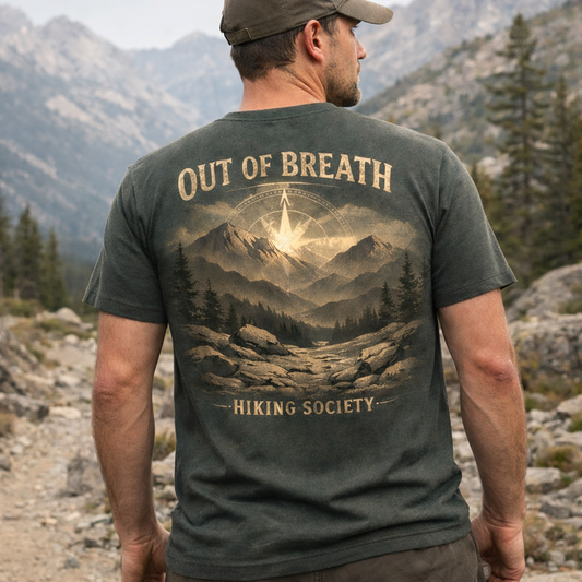 Out Of Breath – Hiking Society T-Shirt