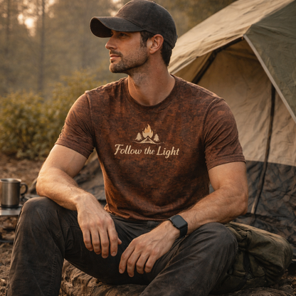 The Campfire Is Calling – Outdoor Camping T-Shirt