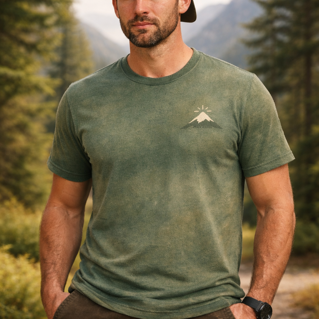 Mountains Are My Church – Faith & Nature Hiking T-Shirt
