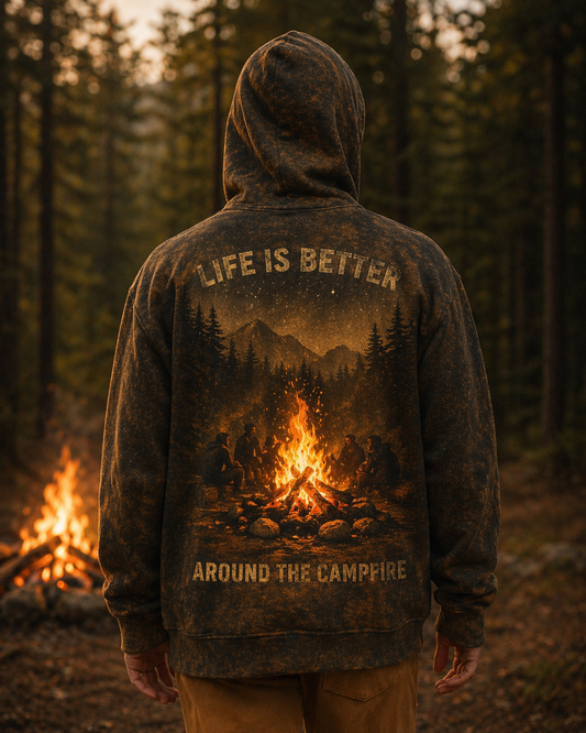 Life Is Better Around The Campfire Hoodie