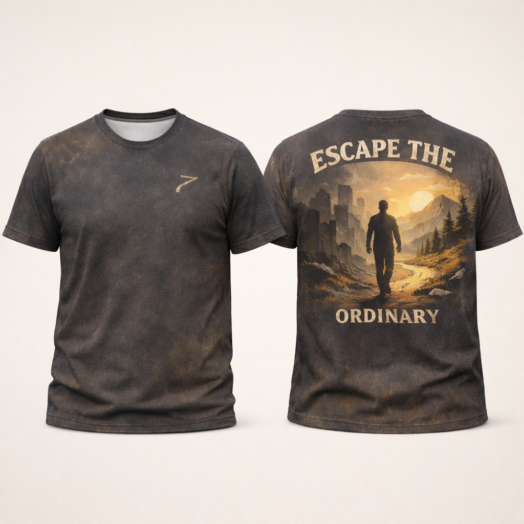 Escape The Ordinary – Adventure Hiking T-Shirt