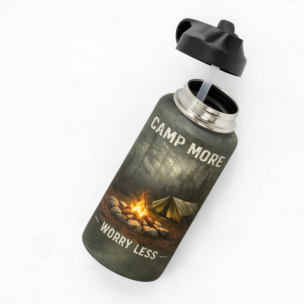 Camp More Worry Less Cup