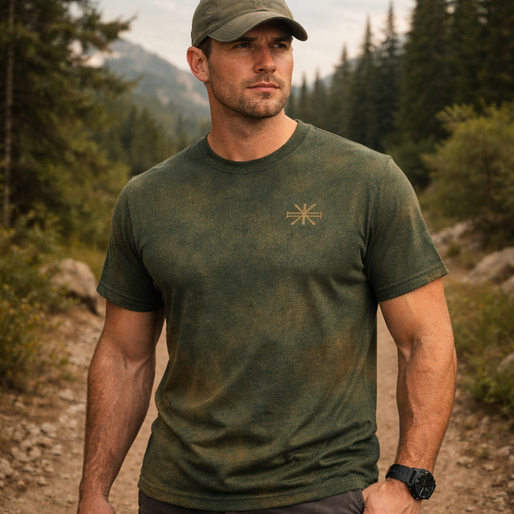 Faith Over Fear – Trail Over Road Hiking T-Shirt