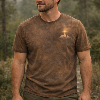 God Found Me In The Mountains – Faith & Hiking T-Shirt