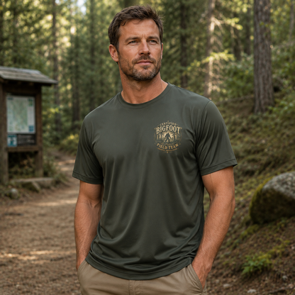 Certified Bigfoot Field Team Unknown Tracks Found T-Shirt