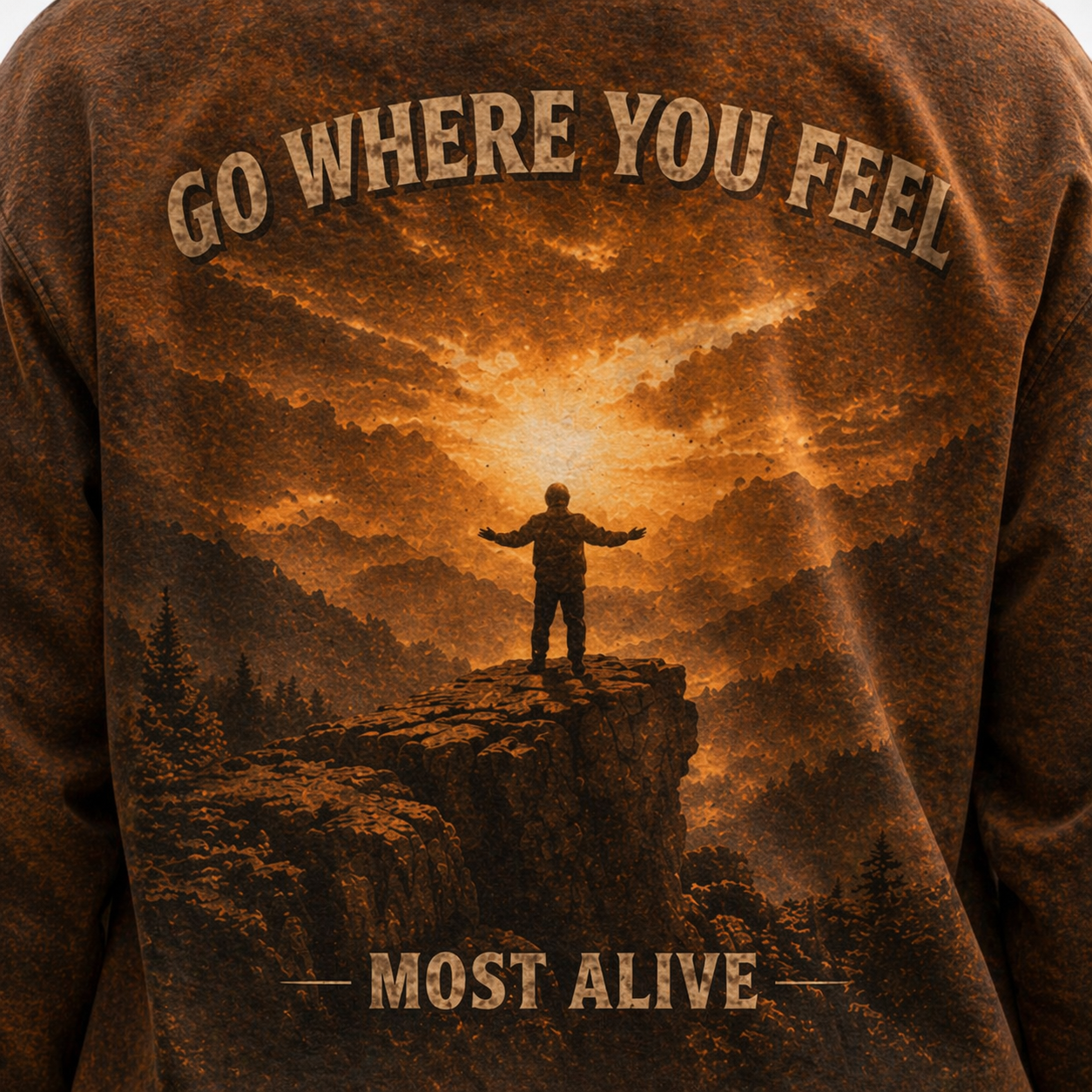 Go Where You Feel Most Alive Hoodie