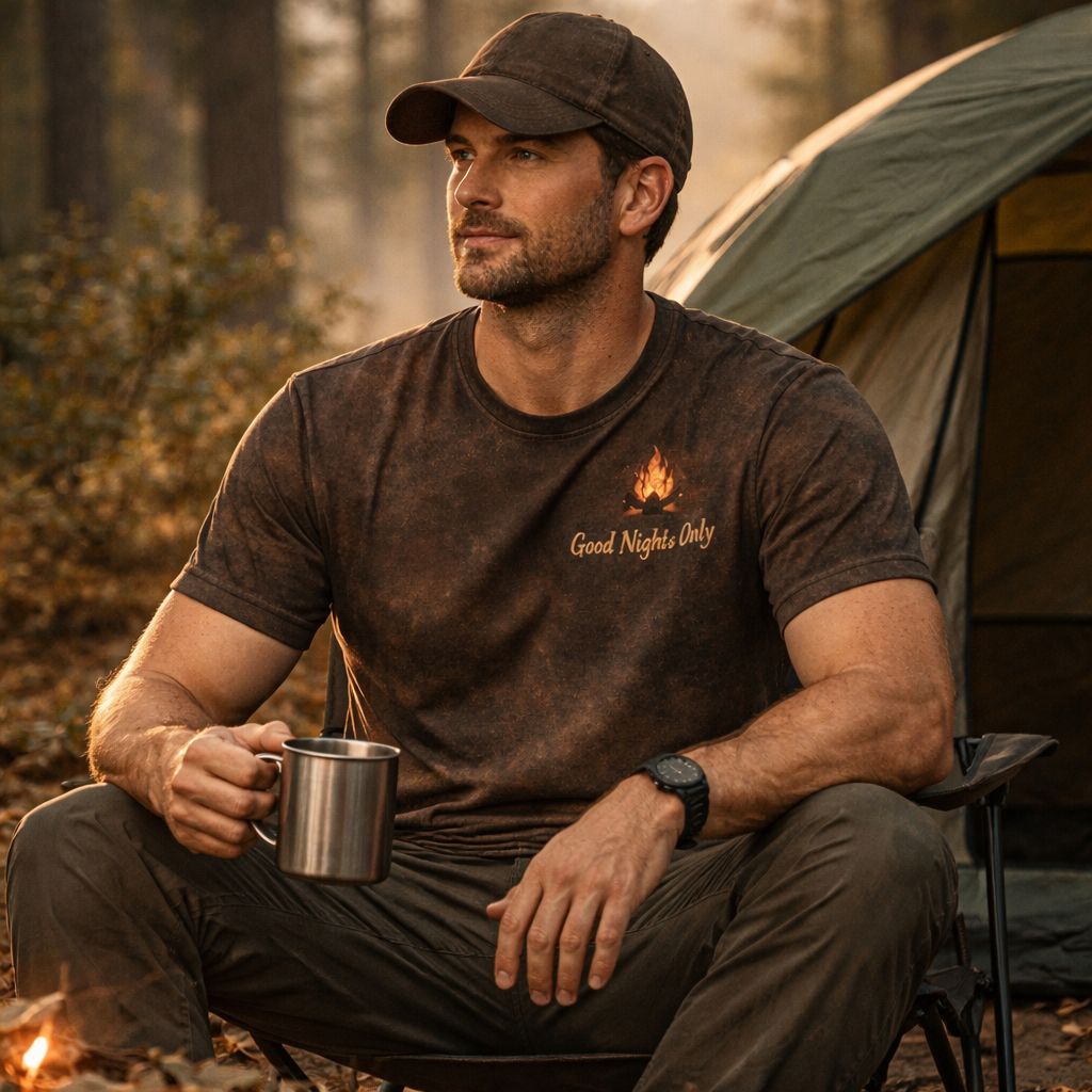 Life Is Better Around The Campfire – Camping Friends T-Shirt