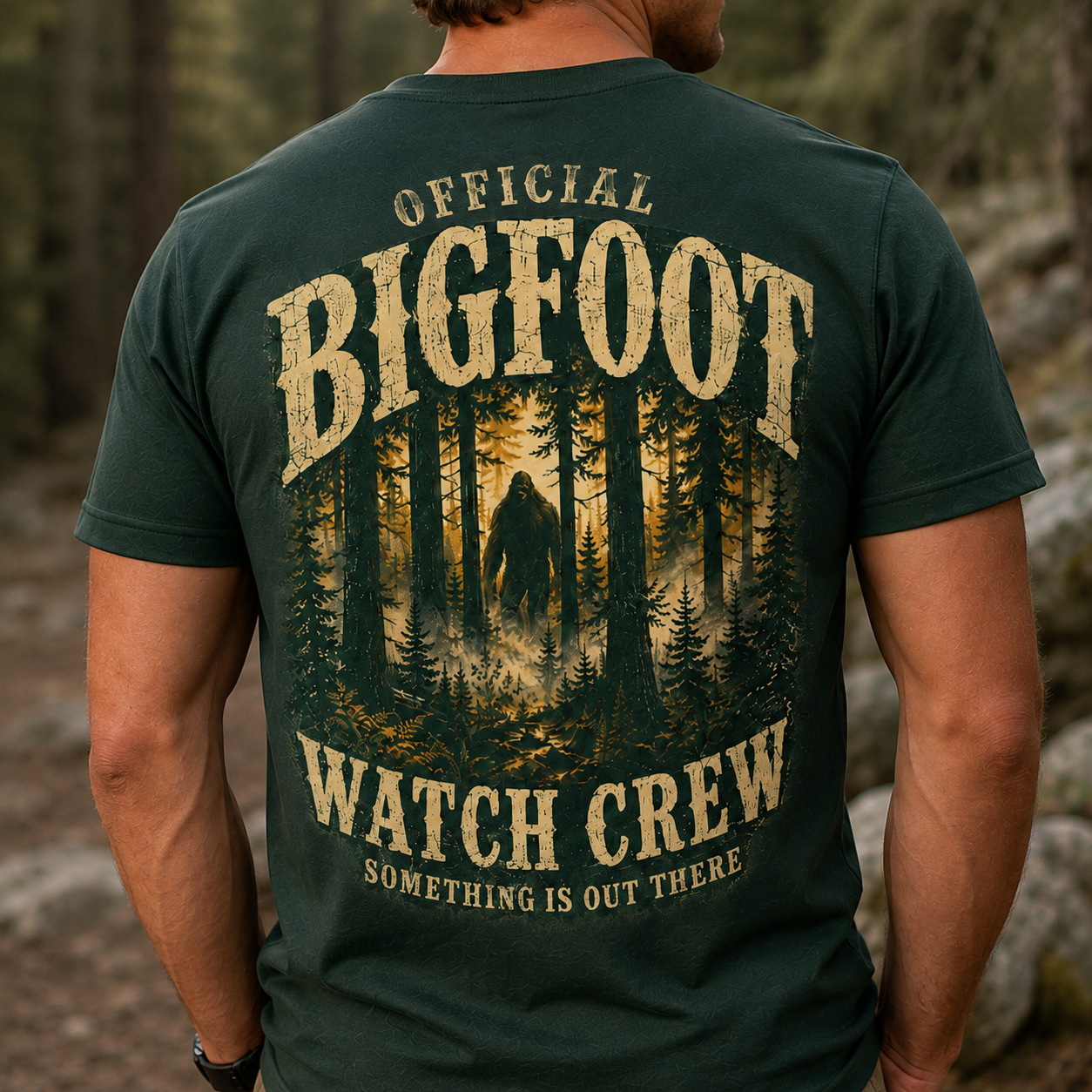 Official Bigfoot Watch Crew T-Shirt