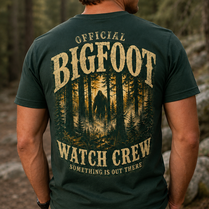 Official Bigfoot Watch Crew T-Shirt