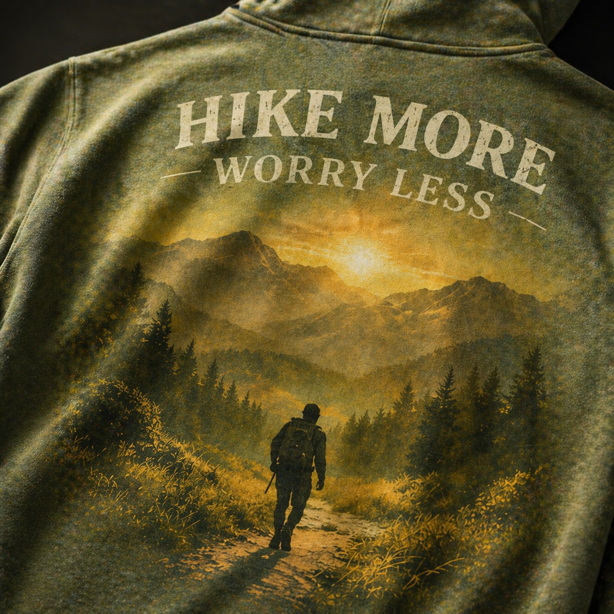 Mountain Sunrise Hoodie Hoodie